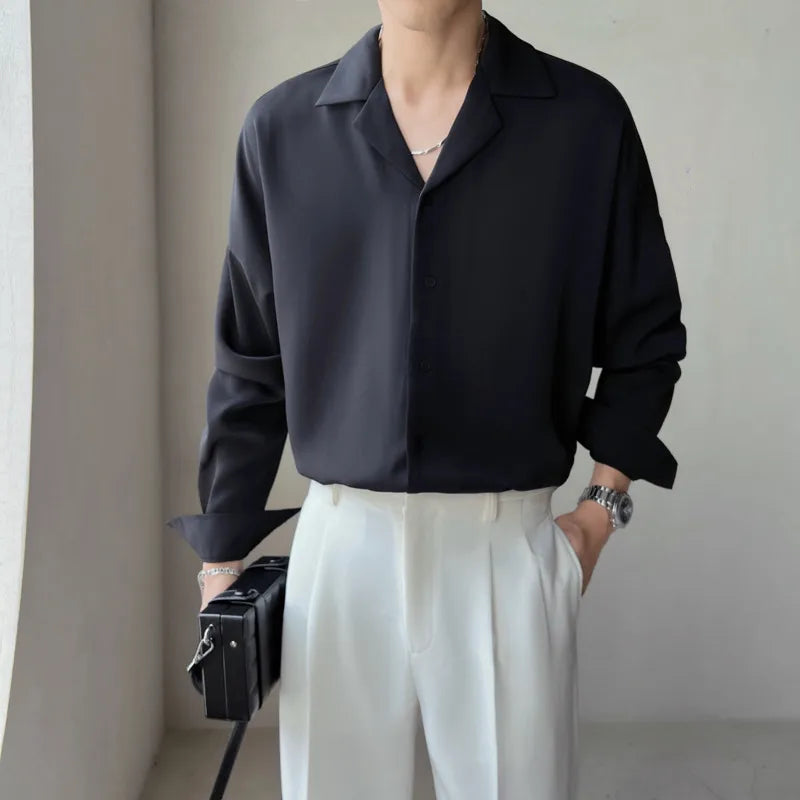 Nicholas - Loose Button Up Shirt