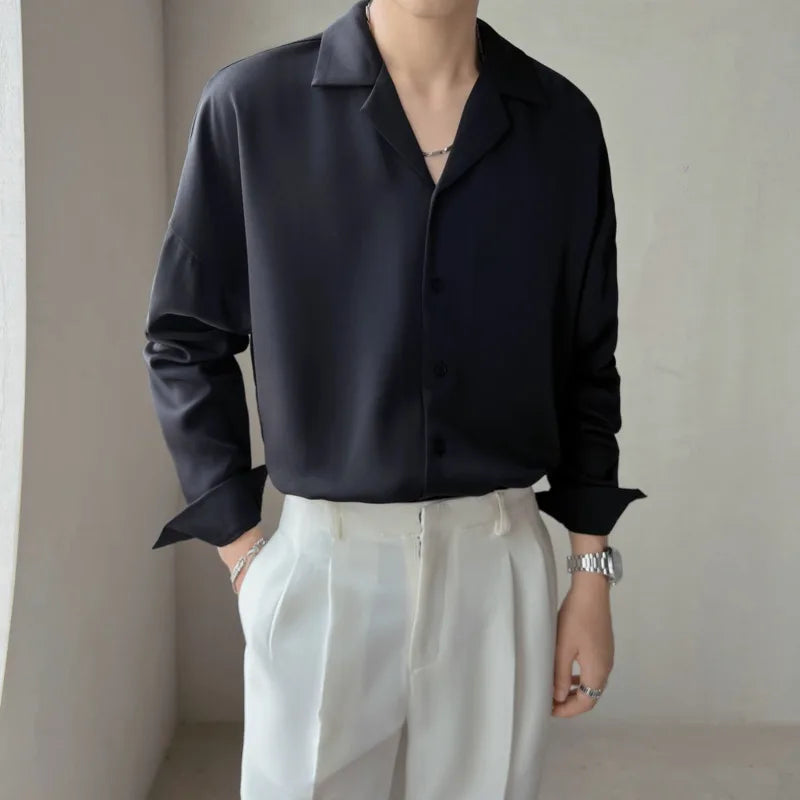 Nicholas - Loose Button Up Shirt