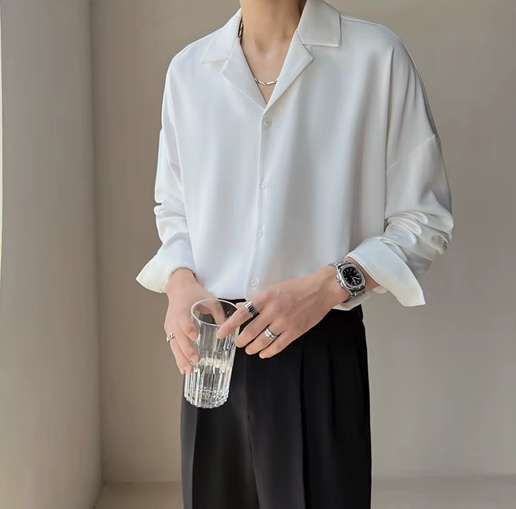 Nicholas - Loose Button Up Shirt