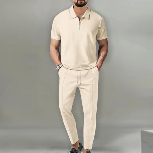 Jared - Men’s Polo Two-Piece Set