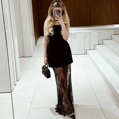 Tatiana - Lace Skirt 2 Piece Set