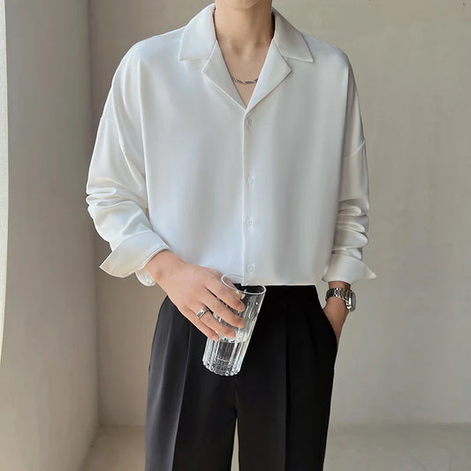 Nicholas - Loose Button Up Shirt