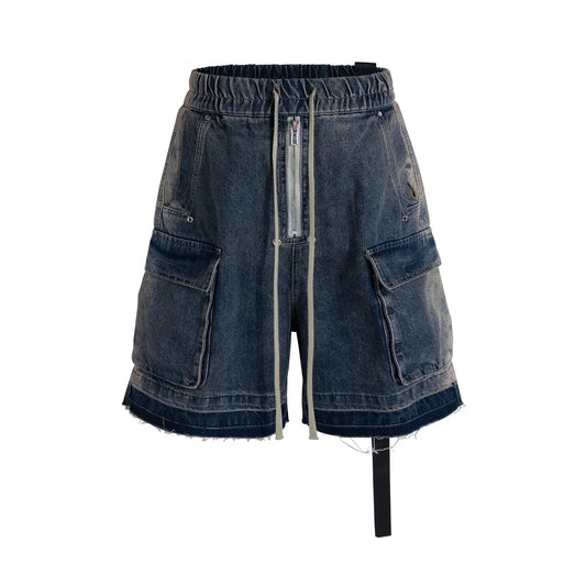 Noel - Urban Utility Denim Shorts