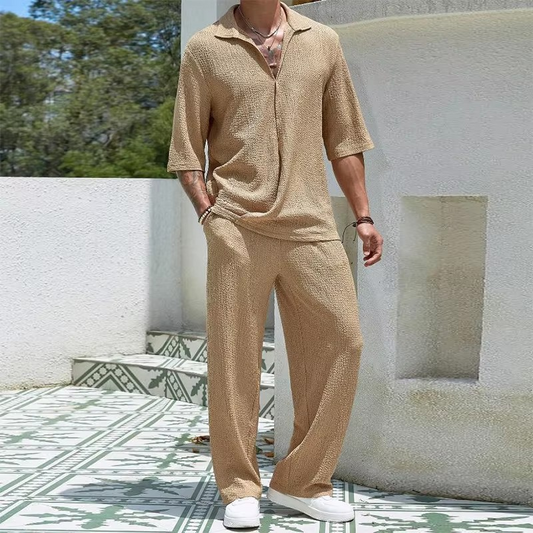 Karim - Coastal Sands Linen Set